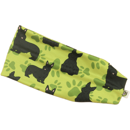 Scottish Terrier Stretch Headband - The Sassy Olive