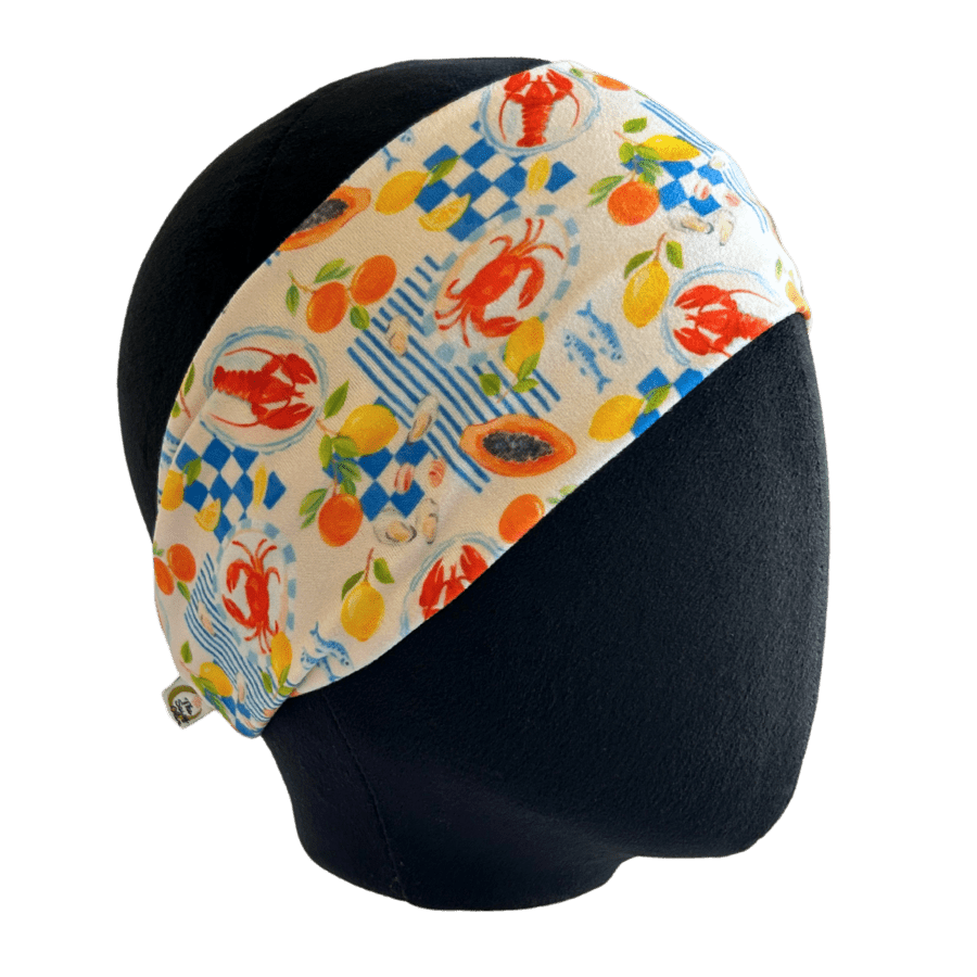 Seafood Picnic Stretch Headband - The Sassy Olive