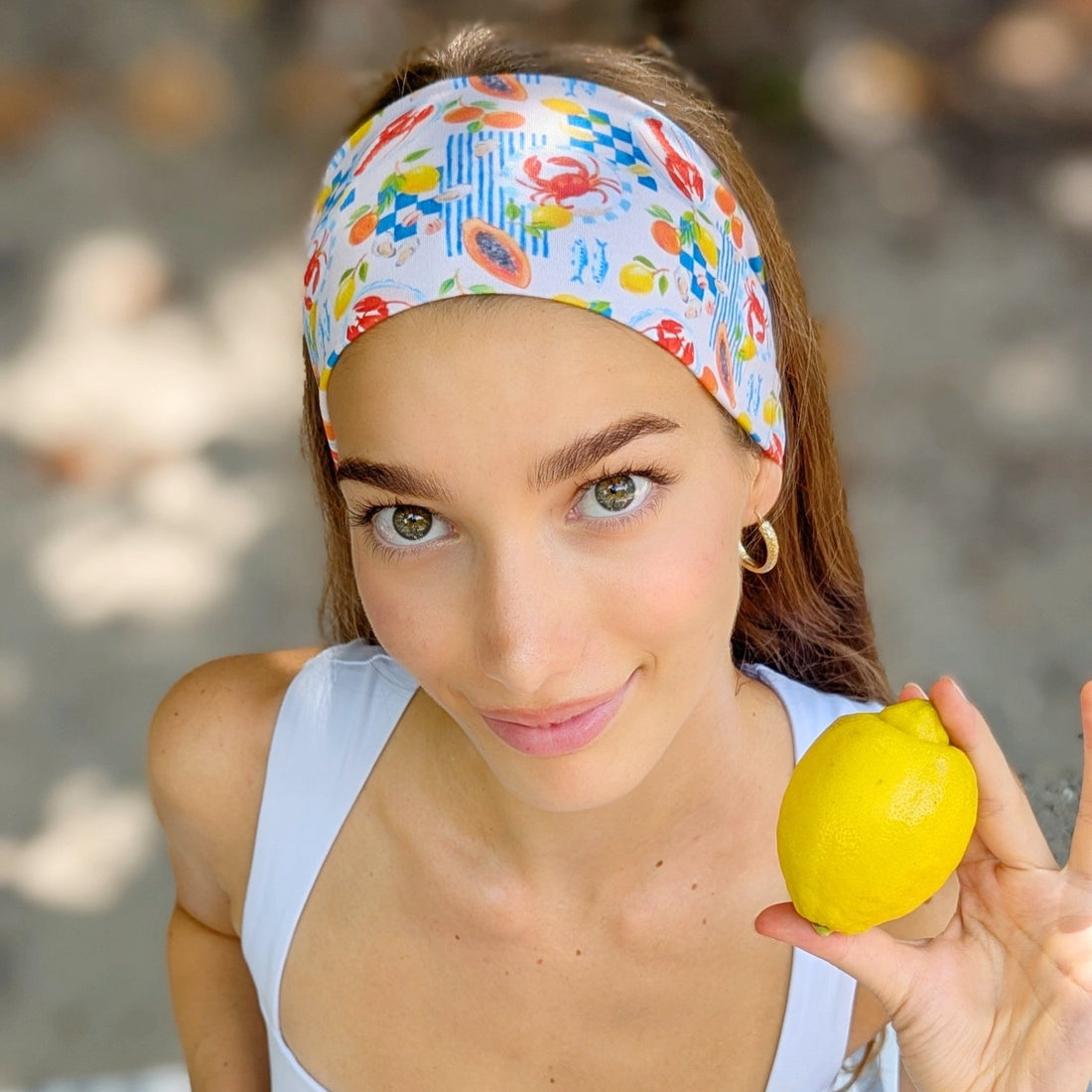 Seafood Picnic Stretch Headband - The Sassy Olive
