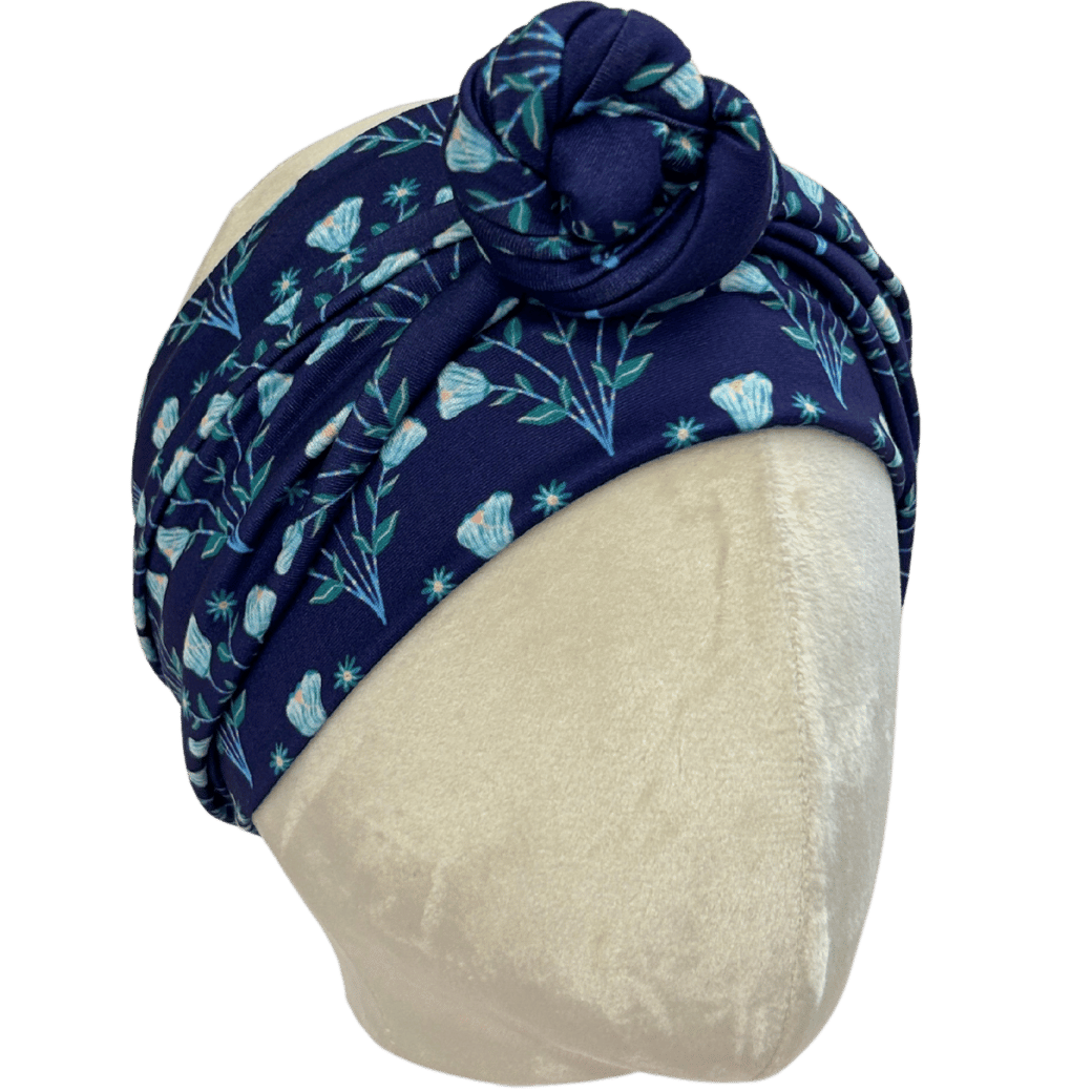 Seaside Blooms Wrap Headband - The Sassy Olive