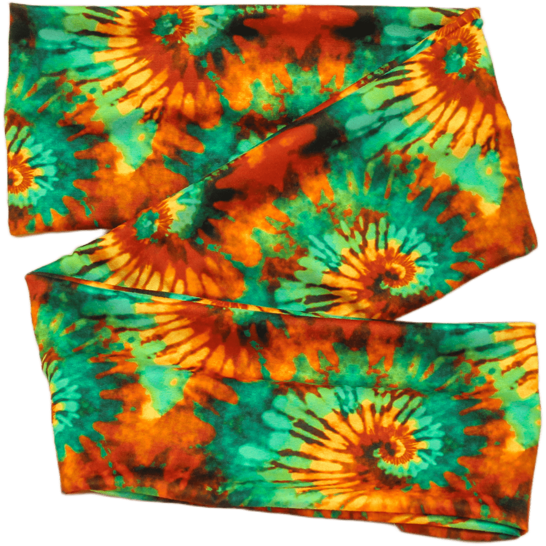 Seaton Tie Dye Wrap Headband - The Sassy Olive