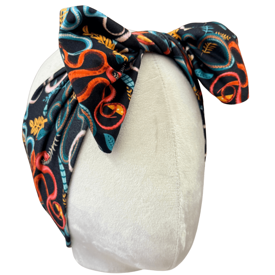 Secret Garden Top Knot Headband - The Sassy Olive