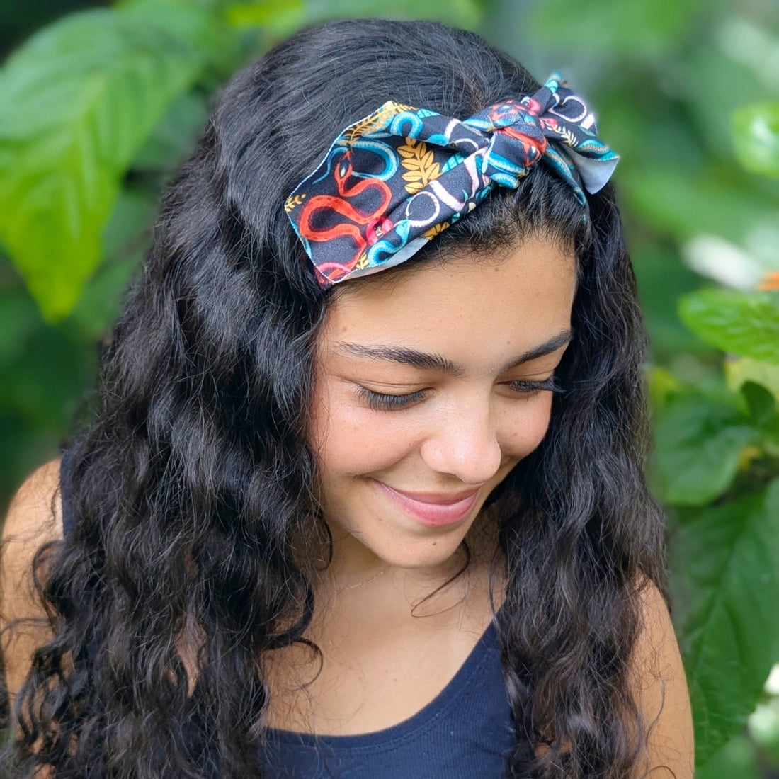 Secret Garden Top Knot Headband - The Sassy Olive