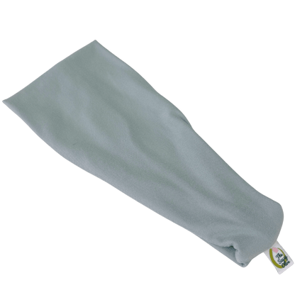 Silver Solid Stretch Headband - The Sassy Olive