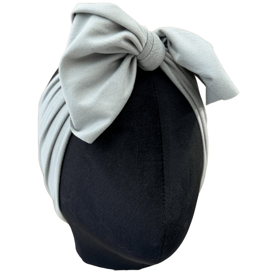 Silver Solid Top Knot Headband - The Sassy Olive