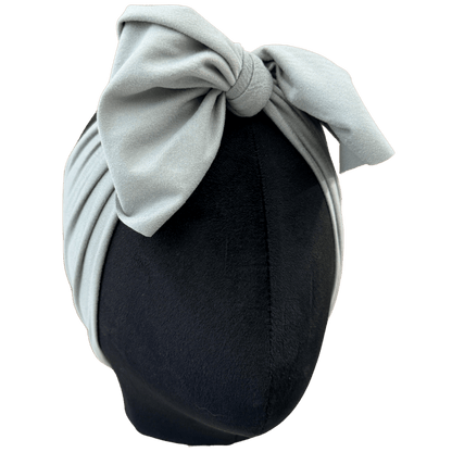 Silver Solid Top Knot Headband - The Sassy Olive