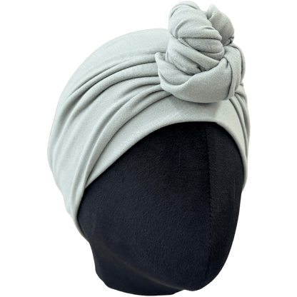 Silver Solid Wrap Headband - The Sassy Olive