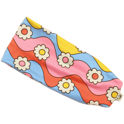 Sixties Gardens Stretch Headband - The Sassy Olive