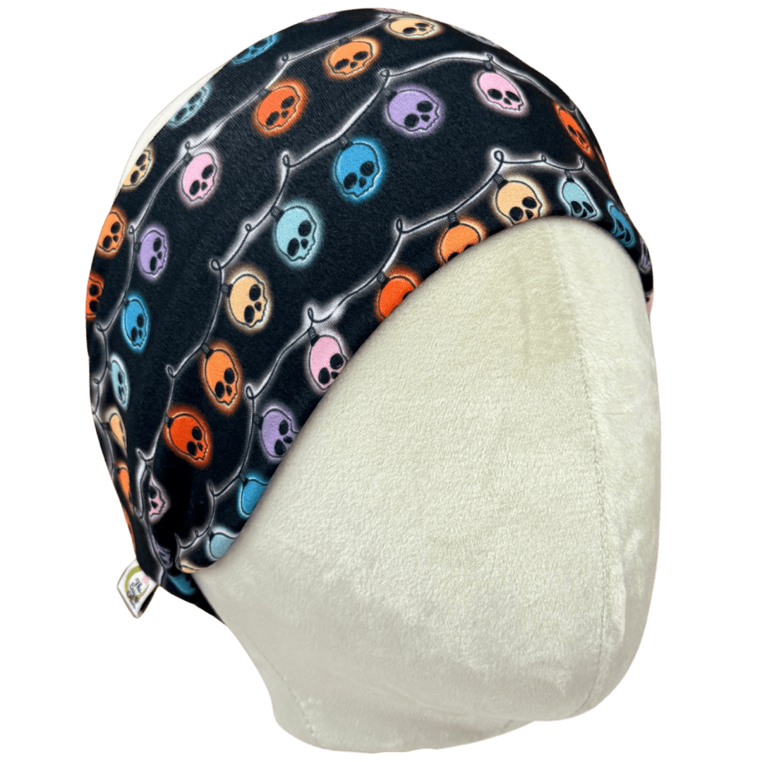 Skull Lights Stretch Headband - The Sassy Olive