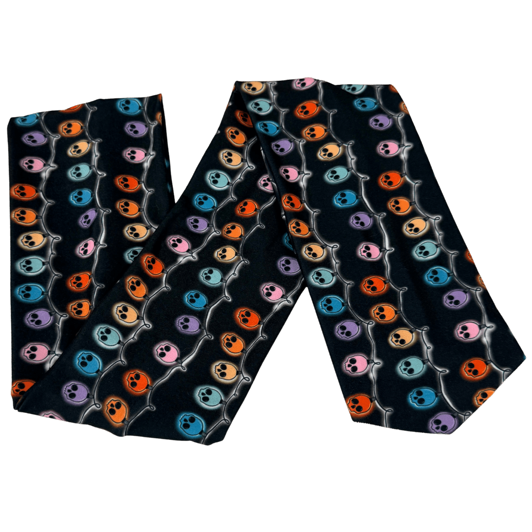 Skull Lights Wrap Headband - The Sassy Olive