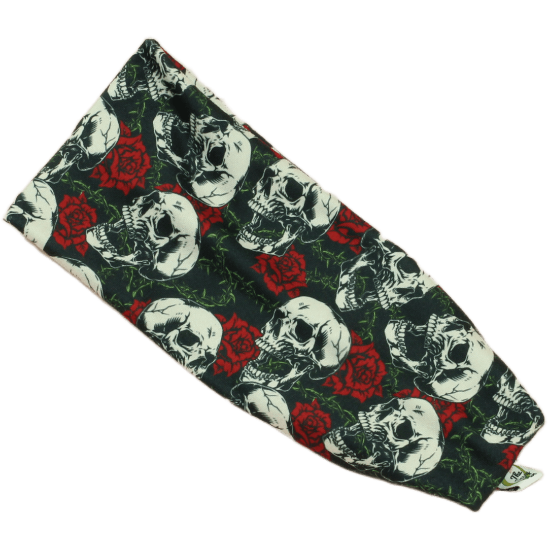 Skulls n Roses Stretch Headband - The Sassy Olive