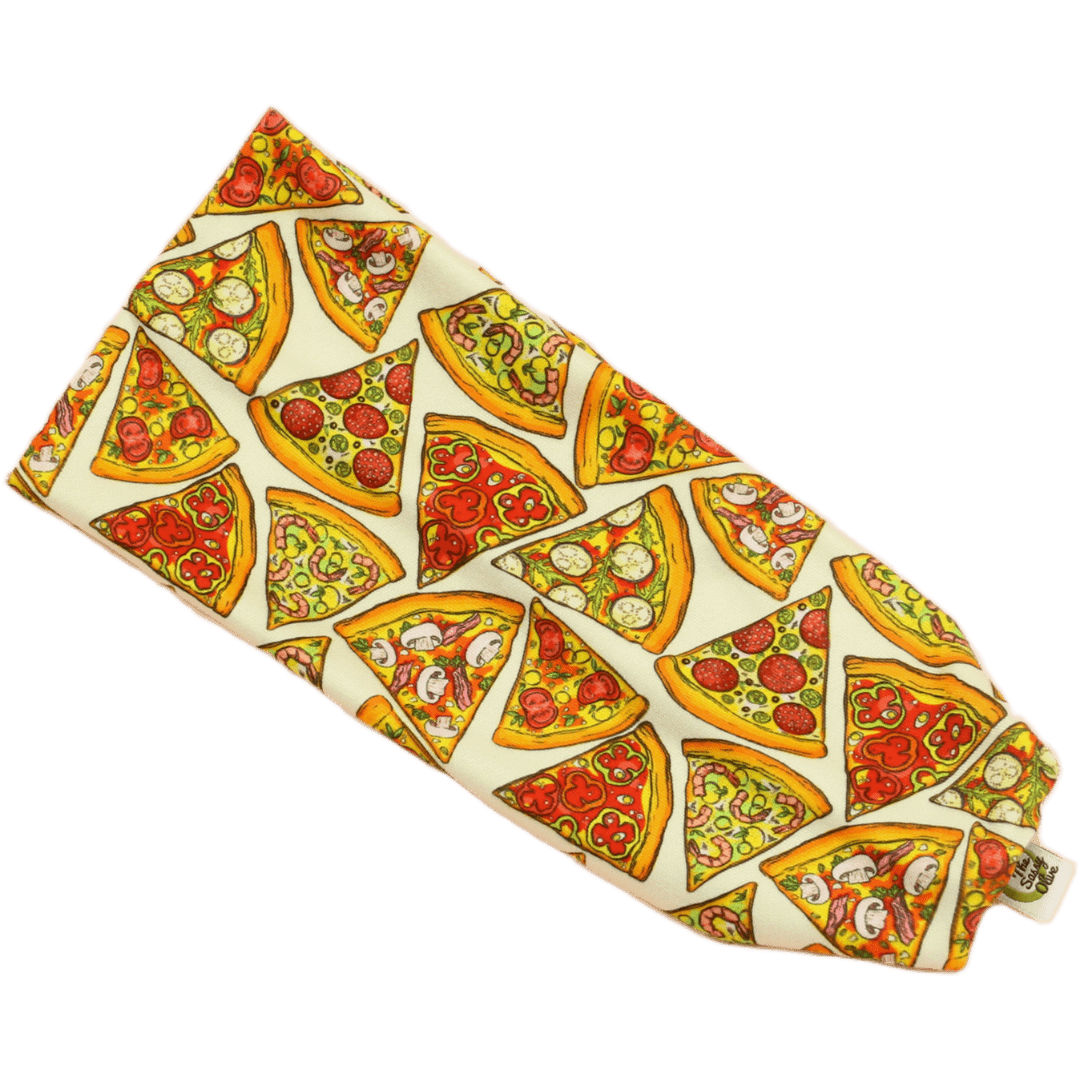 Sliced Pizza Stretch Headband - The Sassy Olive