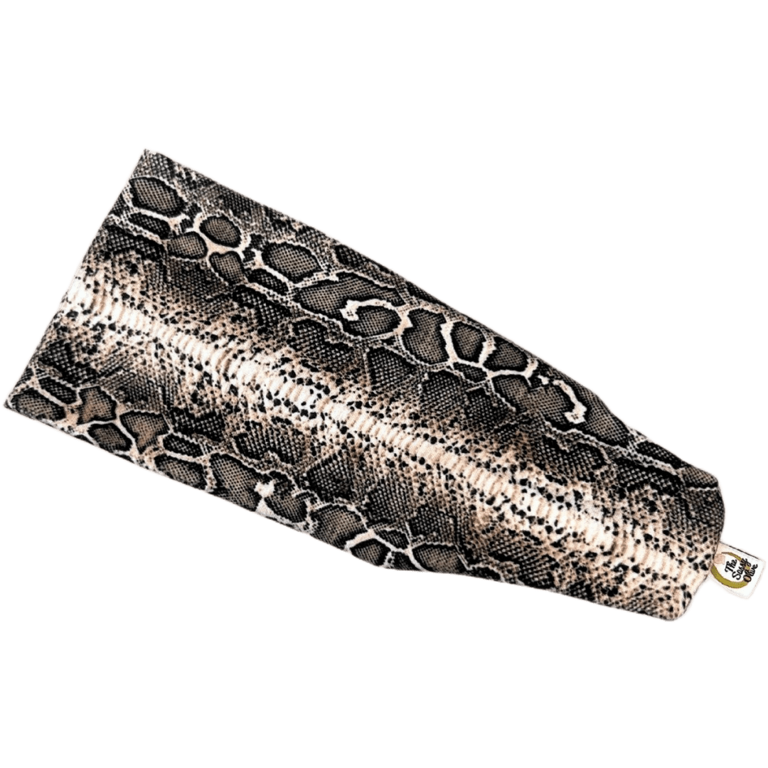 Snakeskin Stretch Headband - The Sassy Olive