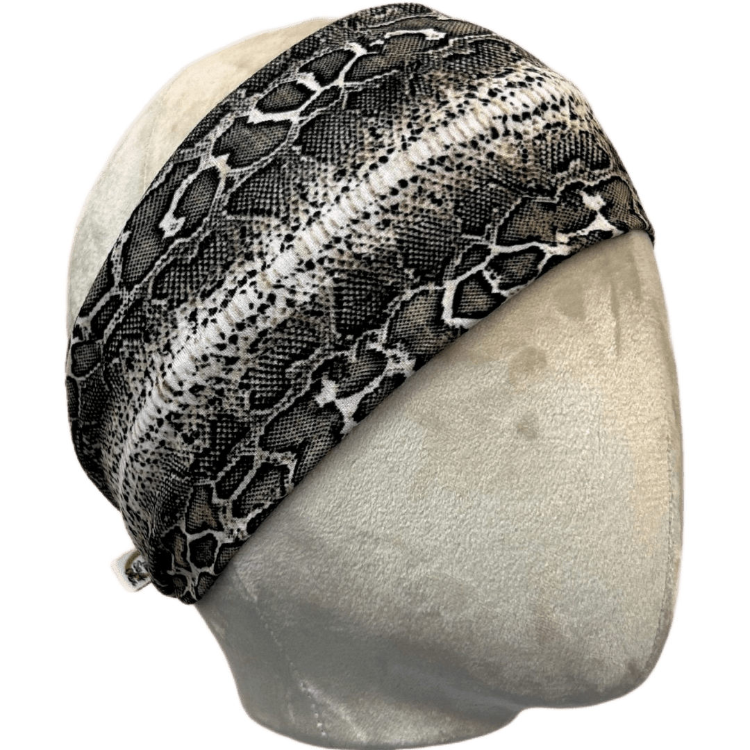 Snakeskin Stretch Headband - The Sassy Olive