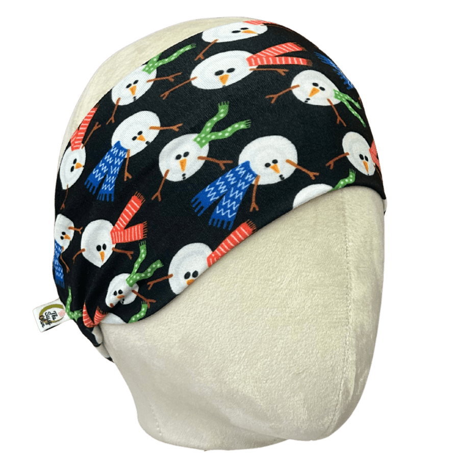 Snow People Stretch Headband - The Sassy Olive