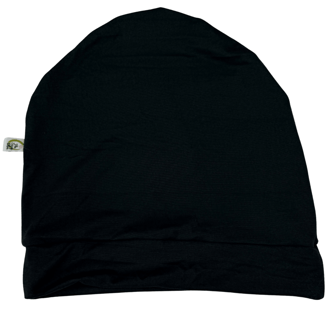 Solid Black Benzie Cap - The Sassy Olive