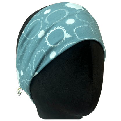 Speech Bubbles Stretch Headband - The Sassy Olive