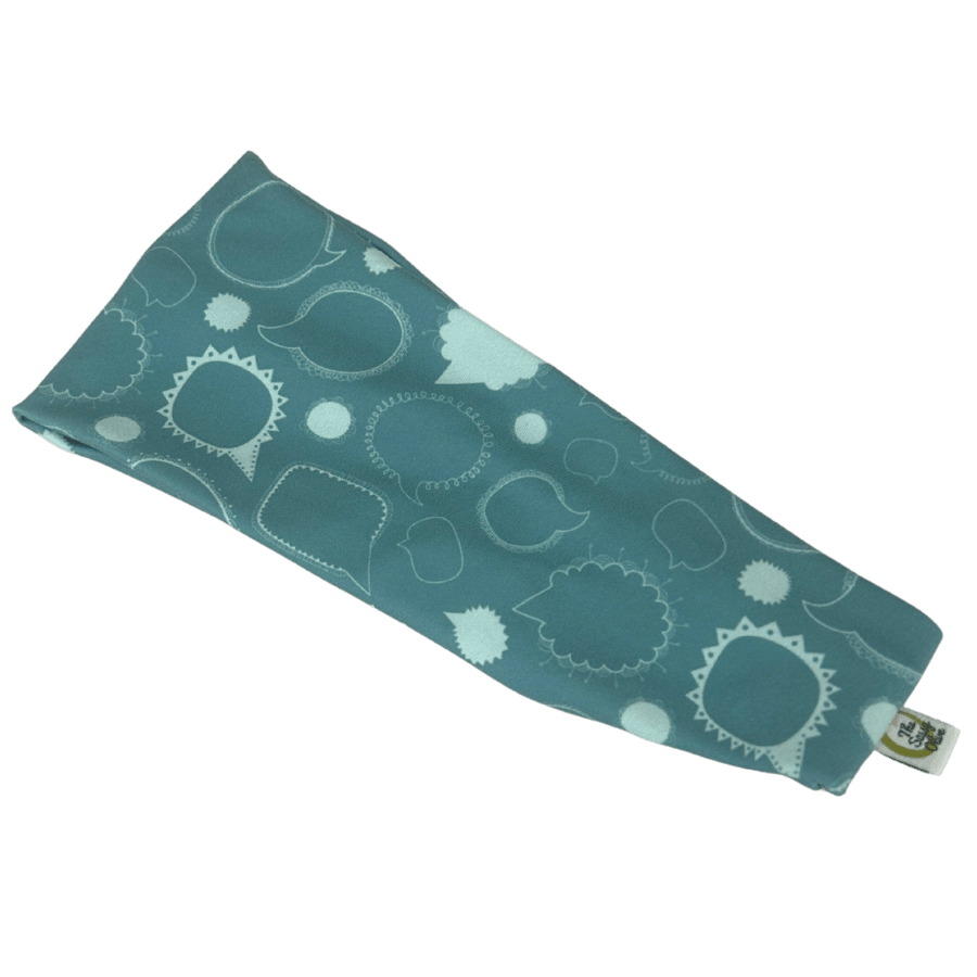 Speech Bubbles Stretch Headband - The Sassy Olive