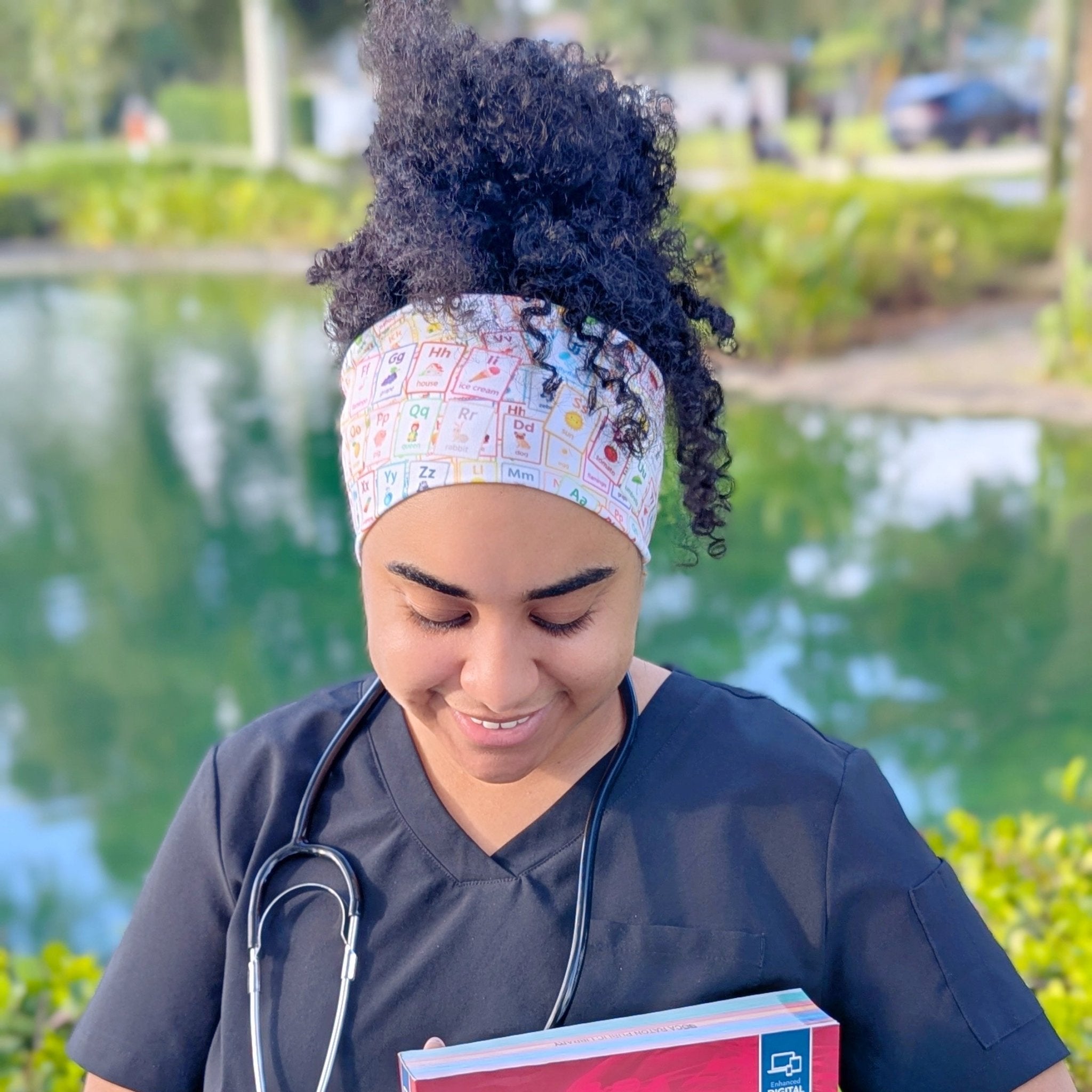 Speech Cue Cards Stretch Headband - The Sassy Olive