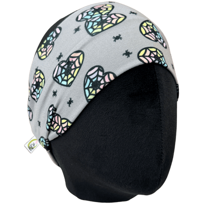 Spider Hearts Stretch Headband - The Sassy Olive