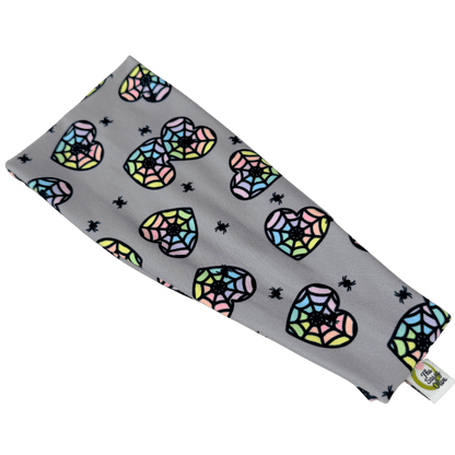 Spider Hearts Stretch Headband - The Sassy Olive