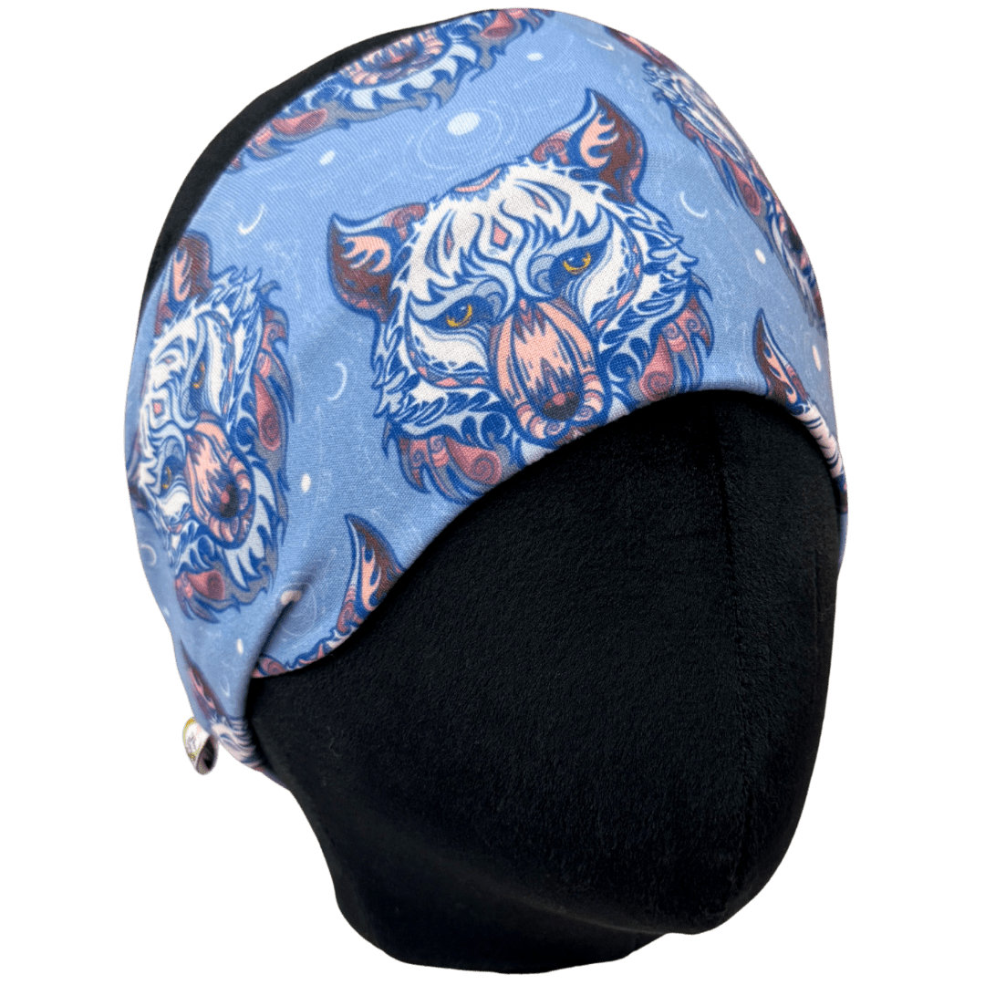 Spirit Wolf Stretch Headband - The Sassy Olive