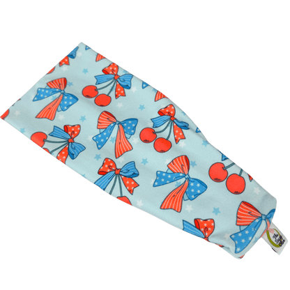 Stars &amp; Cherries Stretch Headband - The Sassy Olive