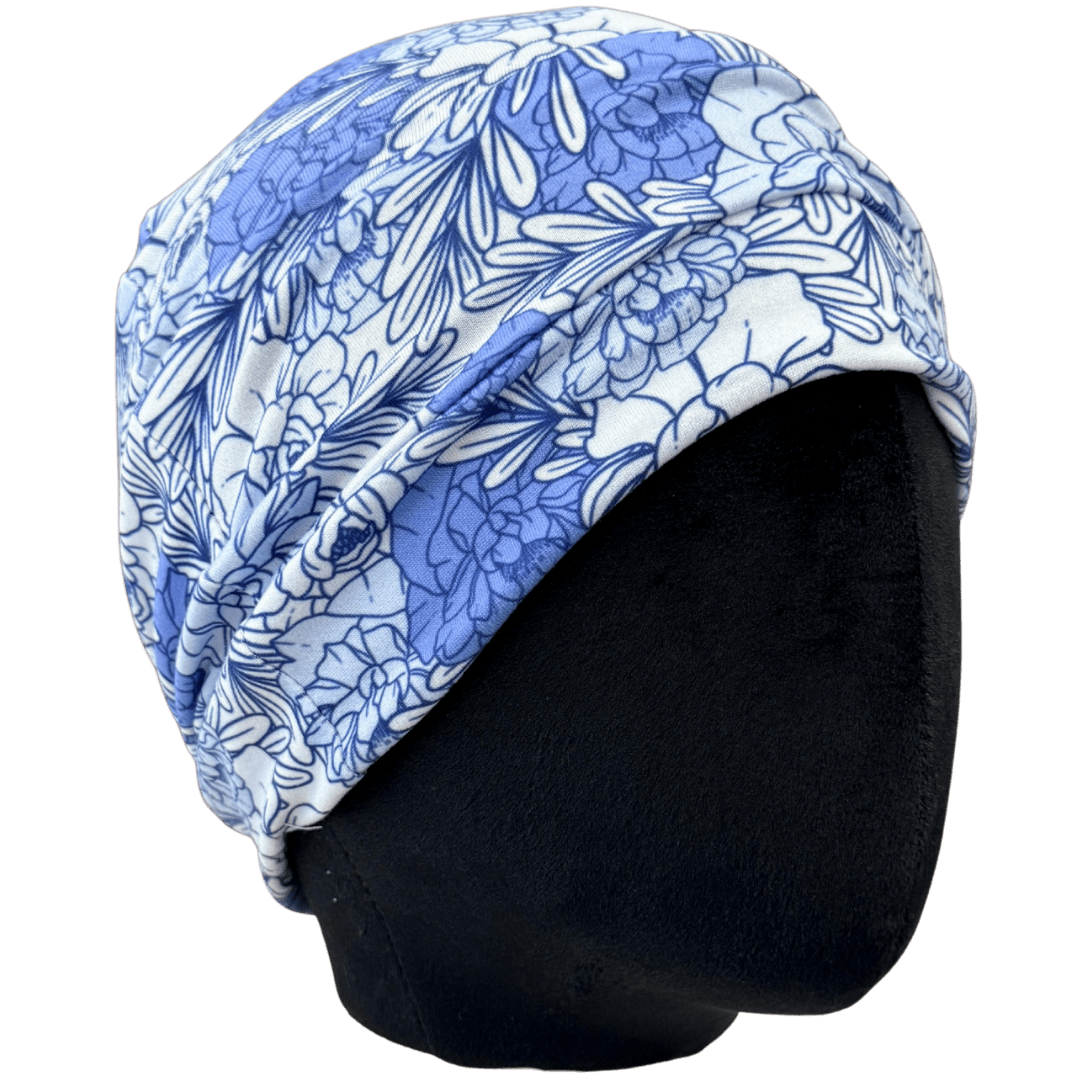 Stevie Floral Benzie Cap - The Sassy Olive