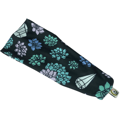 Succulent Crystals Stretch Headband - The Sassy Olive