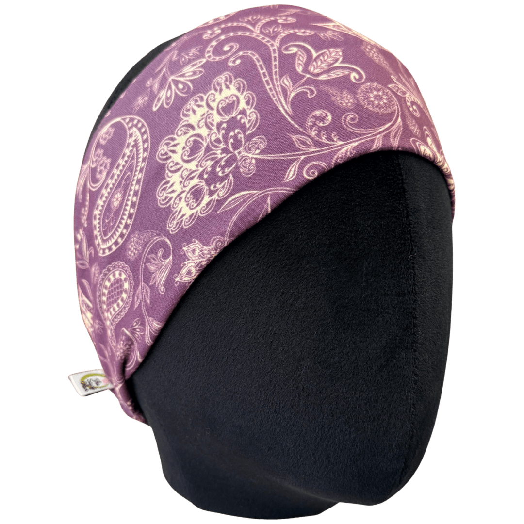 Sugar Plum Paisley Stretch Headband - The Sassy Olive