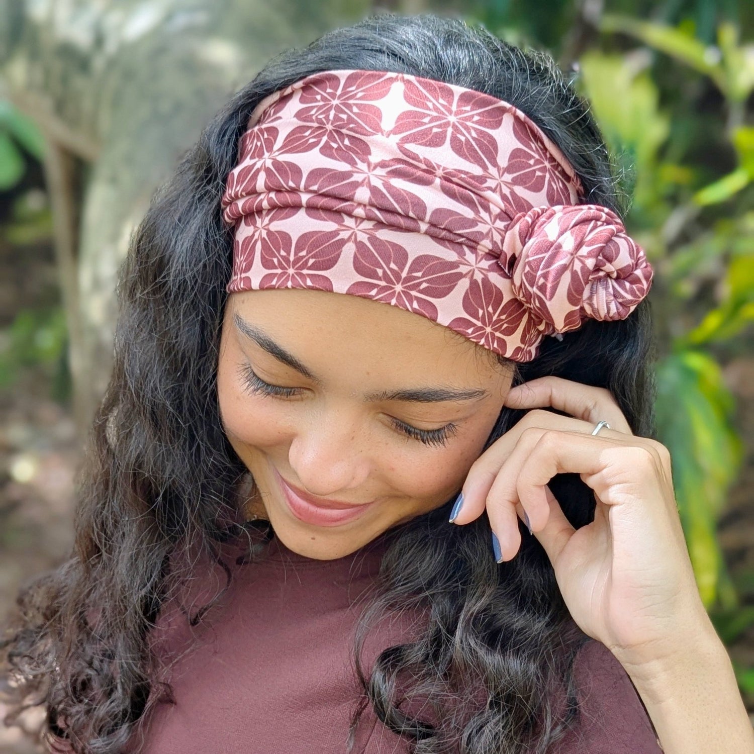Sundown Petals Wrap Headband - The Sassy Olive