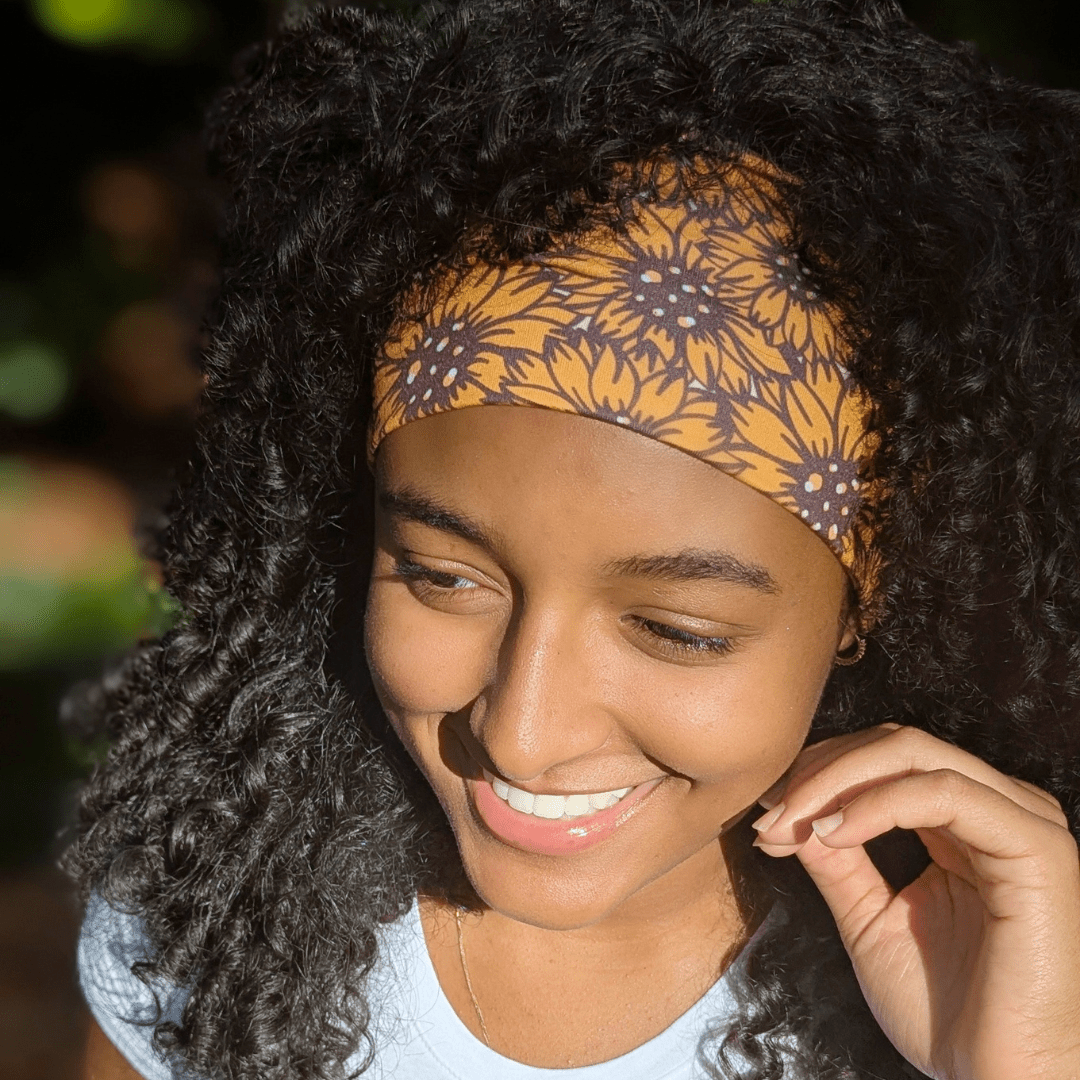 Sunflower Cutie Stretch Headband - The Sassy Olive