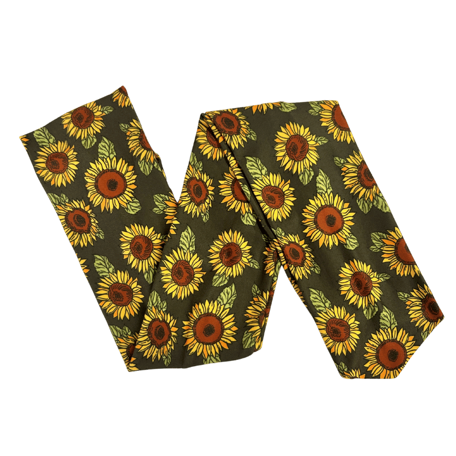 Sunflower Patch Wrap Headband - The Sassy Olive