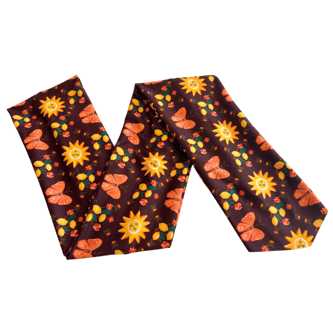 Sunlit Meadow Wrap Headband - The Sassy Olive