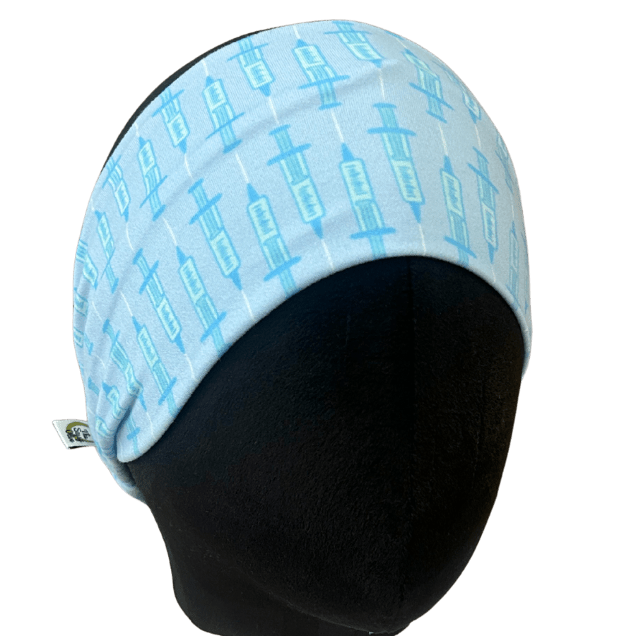 Syringe Shots Stretch Headband - The Sassy Olive