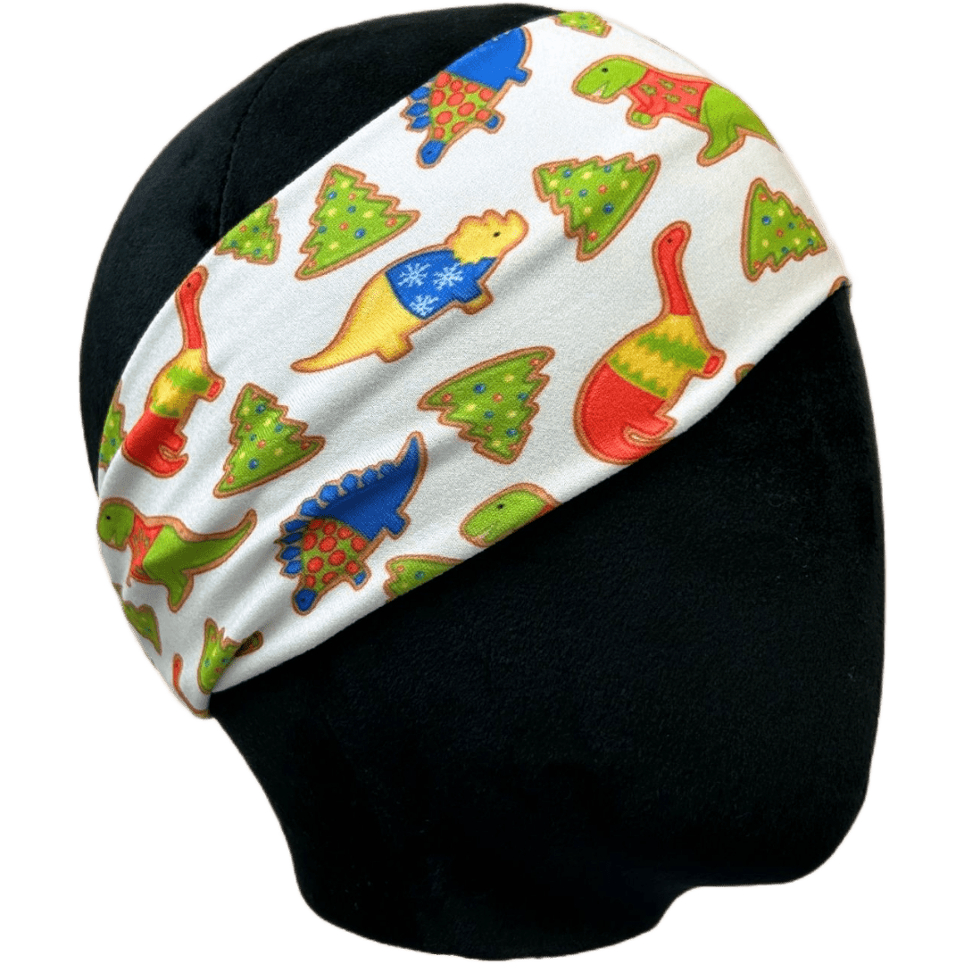 T - rexmas Cookies Stretch Headband - The Sassy Olive
