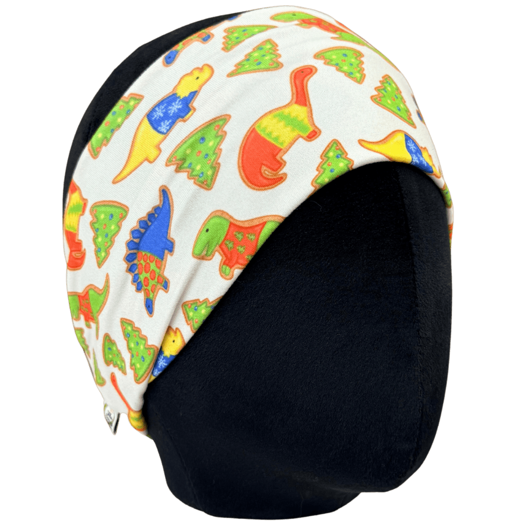 T - rexmas Cookies Stretch Headband - The Sassy Olive