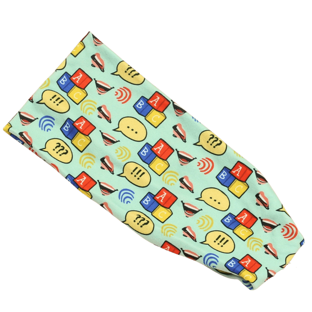 Talk Back Stretch Headband - The Sassy Olive