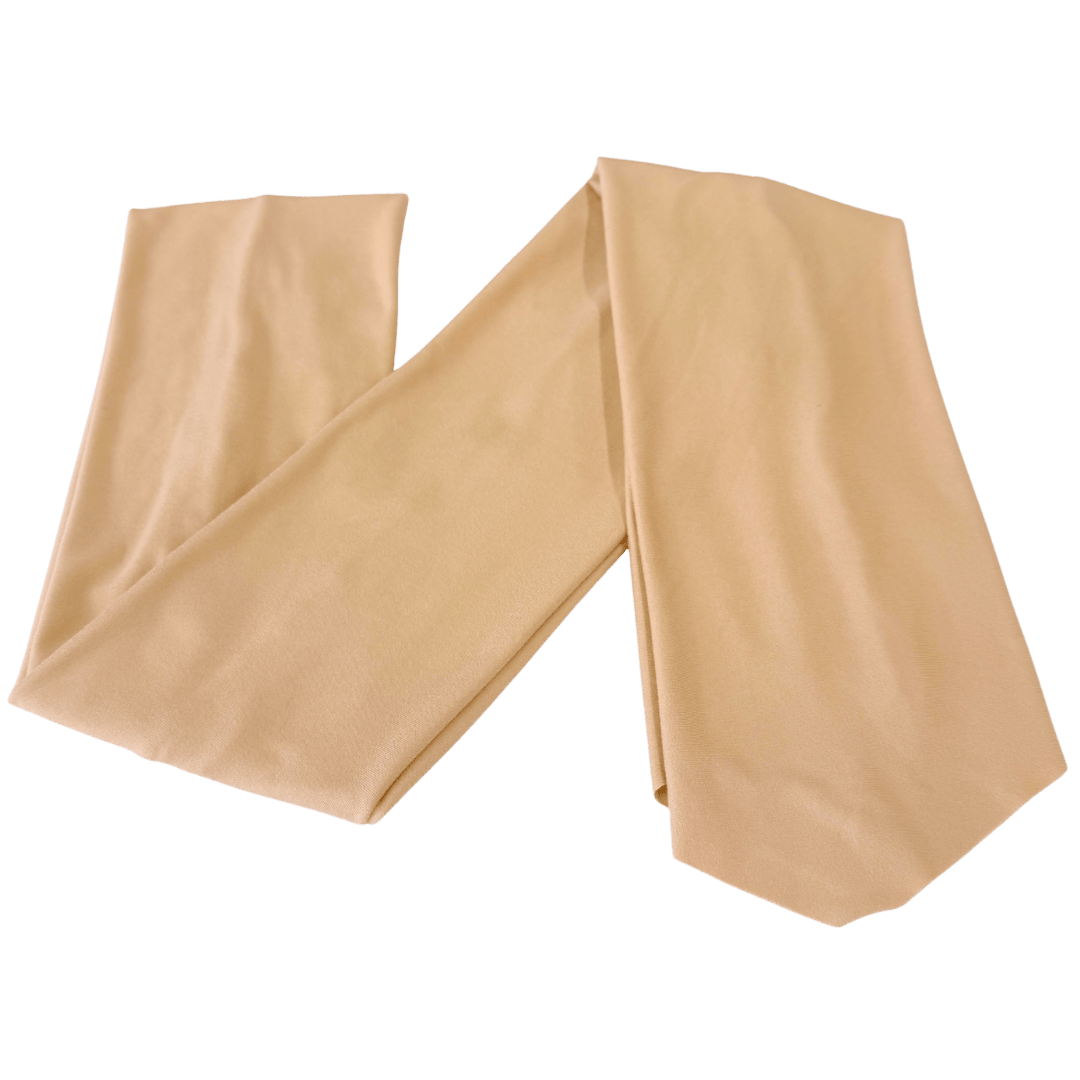 Tan Solid Wrap Headband - The Sassy Olive