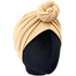 Tan Solid Wrap Headband - The Sassy Olive