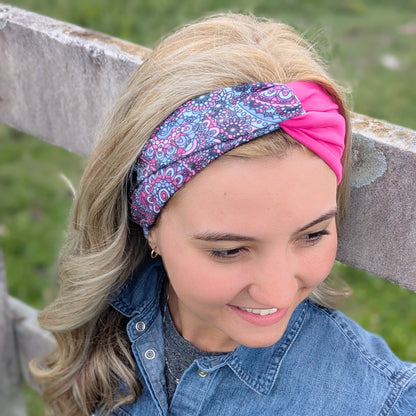 Tangier Paisley Twist Headband - The Sassy Olive