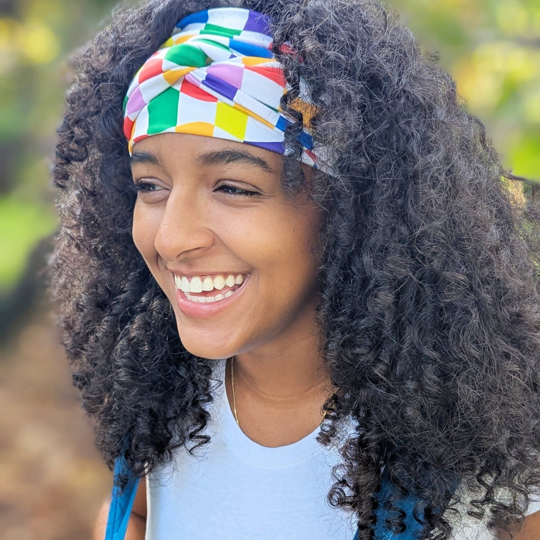 Techno Twirl Wrap Headband - The Sassy Olive