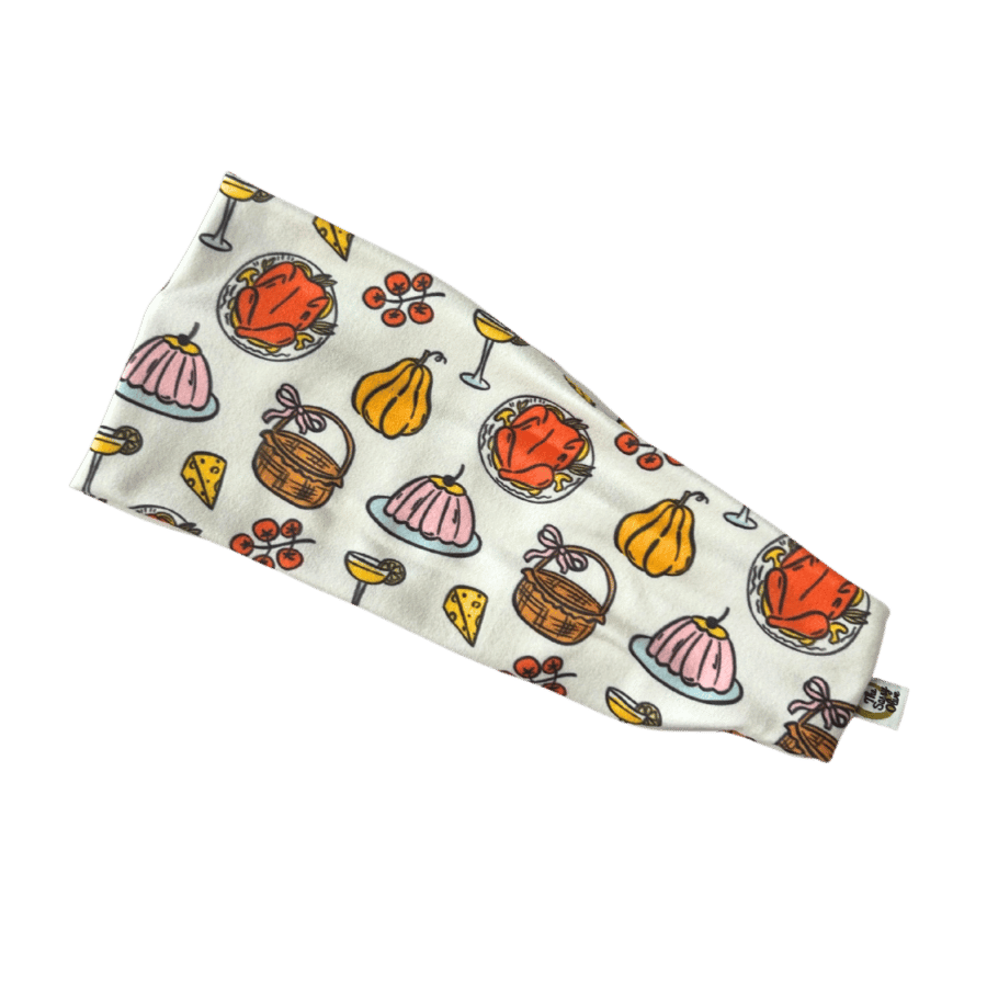 Thanksgiving Dinner Stretch Headband - The Sassy Olive