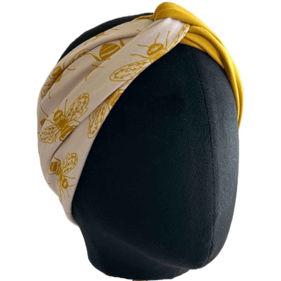 The Queen’s Garden Mustard Twist Headband - The Sassy Olive