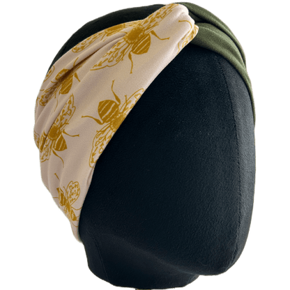 The Queen’s Garden Olive Twist Headband - The Sassy Olive