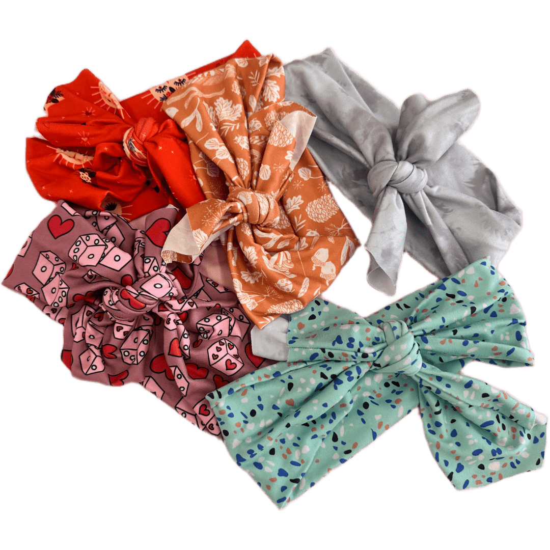 Top Knot Mystery Bag 5 Headband Grab Bag - The Sassy Olive