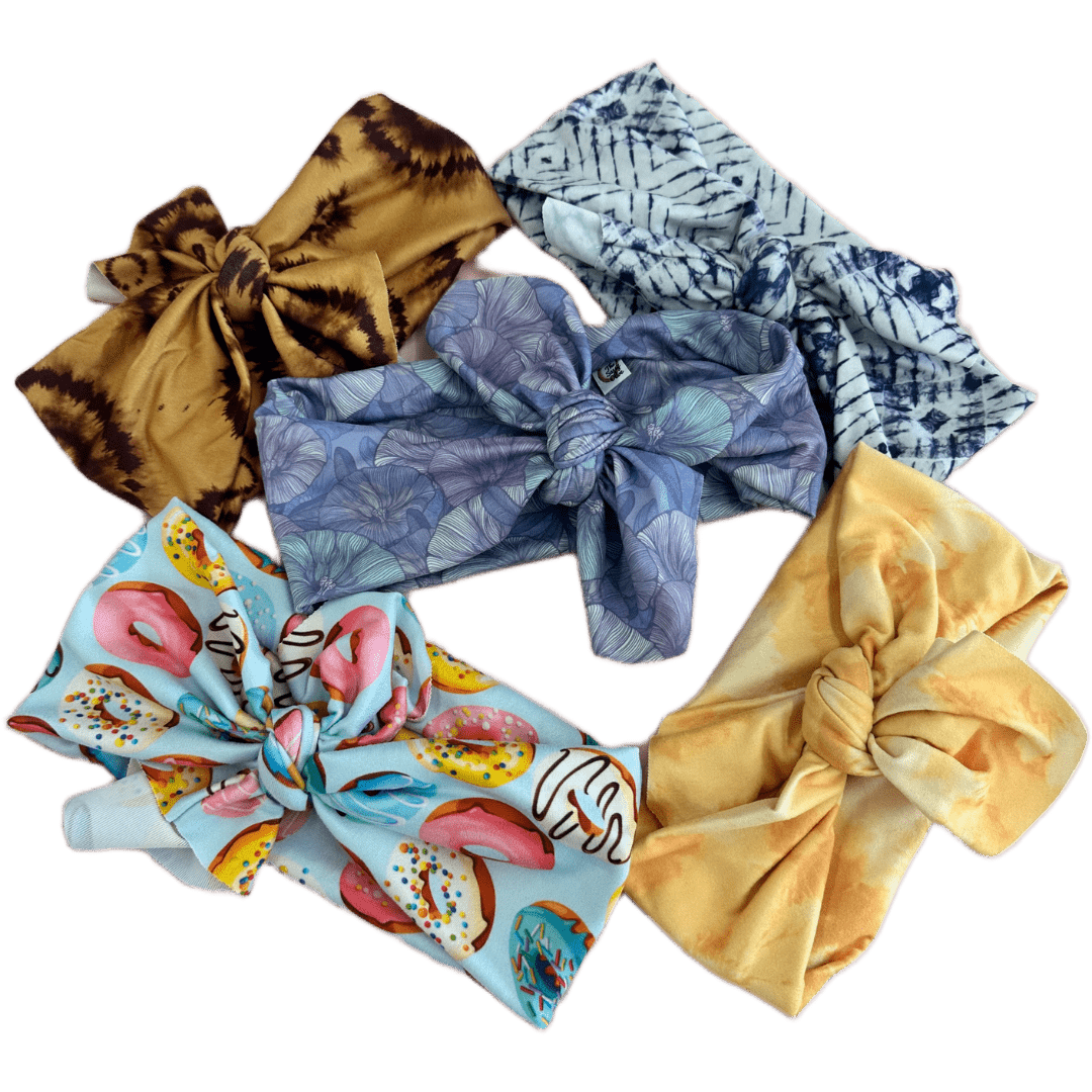 Top Knot Mystery Bag 5 Headband Grab Bag - The Sassy Olive
