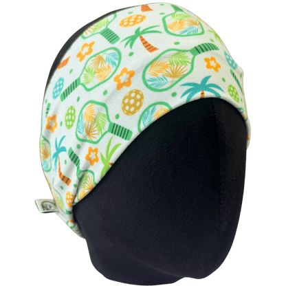 Tropical Pickle Ball Stretch Headband - The Sassy Olive