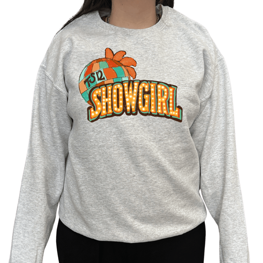TS12 Showgirl Crewneck Sweatshirt - The Sassy Olive