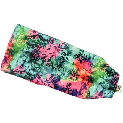 Tube Socks Tie Dye Stretch Headband - The Sassy Olive